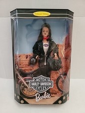 VINTAGE HARLEY-DAVIDSON BARBIE DOLL MATTEL 22256 NIB COLLECTOR EDITION 1998 READ