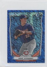 2014 Bowman Scout Top 5 Prospects Mini Chrome Refractors Blue Kohl Stewart 1s8