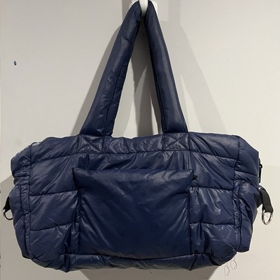 7AM ENFANT SoHo Blue Lightweight Diaper Bag Baby Bottle Organizer Shoulder Tote