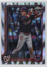 2025 Topps Chrome Update RayWave Refractor Robert Hassell III #USC154 1e80