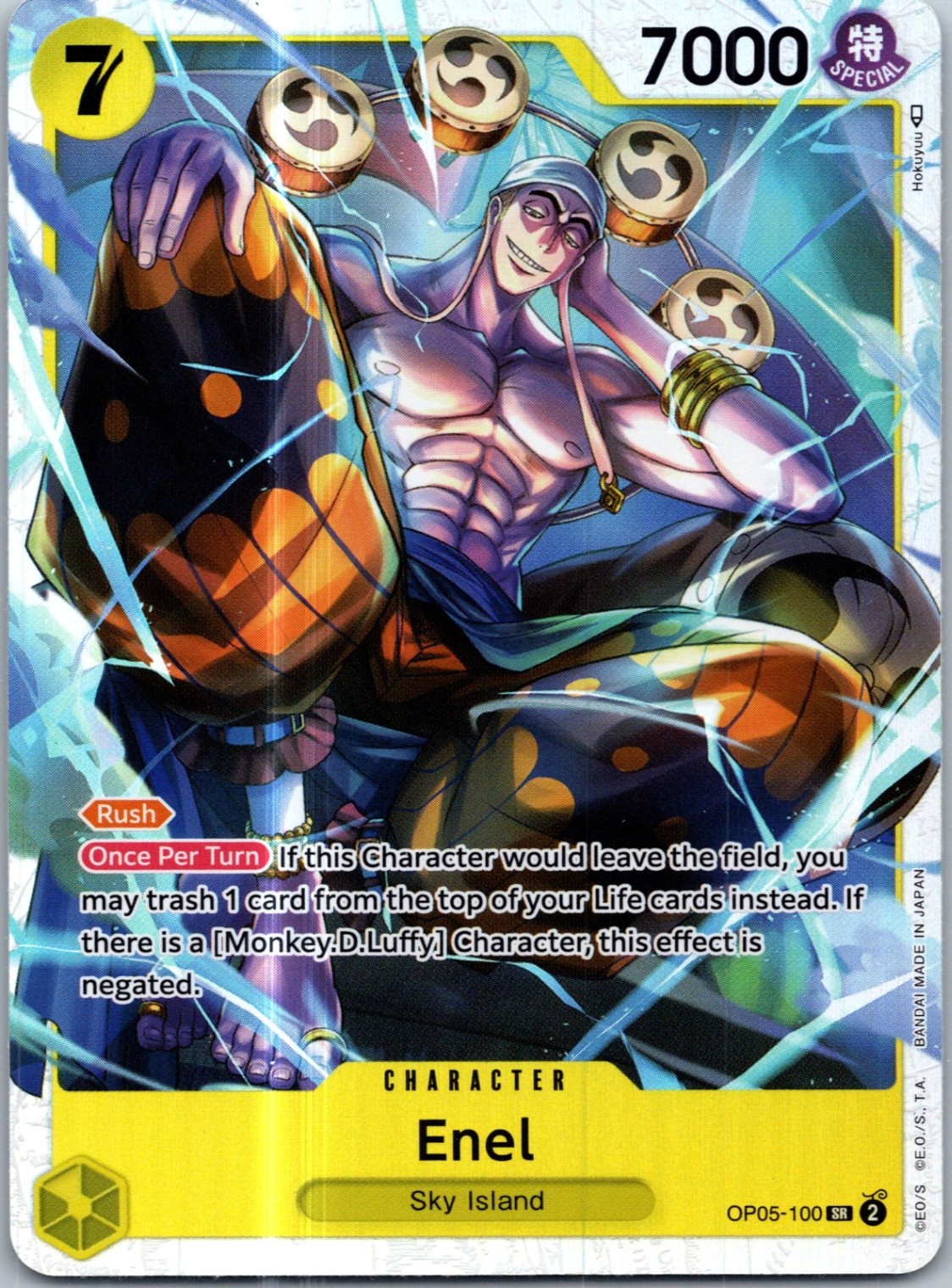 Enel (100) SR Awakening of the New Era OP05-100 NM