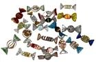 21pc Glass Candy Vintage Murano Glass Sweet Wedding Birthday Halloween Christmas