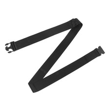 Stretching Strap Portable Polyester Leg Shoulder Exercise Belt for Fitness Black