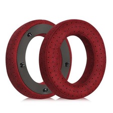 1Pair Red Replacement Ear Pads Cushions Earmuff For Focal Clear MgPro Headset