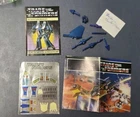 Vintage 1984 Hasbro G1 Transformers THUNDERCRACKER Stickers Instructions Parts