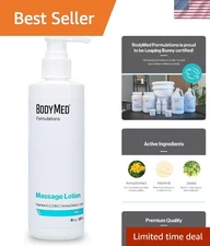 All-Natural 8 oz. Massage Lotion - Leaping Bunny Certified, Non-Staining Formula