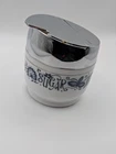 Vintage Gemco Old Town Blue Onion Covered Sugar Bowl Corelle Milk Glass
