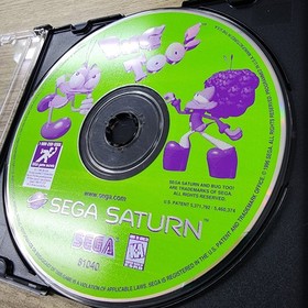 USED AUTHENTIC WORKING -) BUG 1 & BUG TOO! (- GAME DISCS ONLY - SEGA SATURN