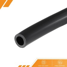 Fuel Line Hose 4mm ID 6mm OD 3.3 Ft Oil Line Fuel Pipe Rubber Water Hose Black
