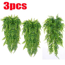 3pcs Green Artificial Hanging Vine Garland Fake Ivy Plant Decor Set - NEW