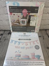 Gender Reveal Banner Kit  Reveal Box For Boy Or Girl