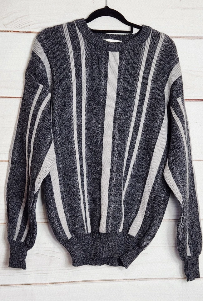 Pierre Balmain Monsieur Pure Wool Jumper Sz18 Quiet Luxury Knit Pullover Vtg - Image 2 of 4