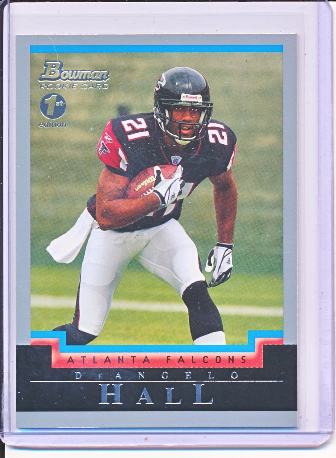 2004 Bowman 1st Edition DeAngelo Hall #185 Rookie RC -NS