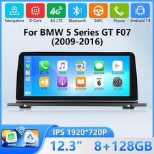 Android 14 Touchscreen Autoradio F�r BMW 5 Series GT F07 NBT CarPlay 8-Kern 128G