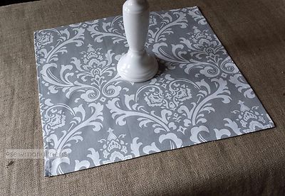 Gray Table Square Overlay Wedding Table Centerpiece Floral Decor Cloth Linens