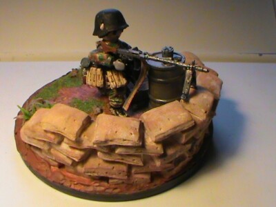 Playmobil Personnalisé Panzer Grenadier Reg 21 Div. (Lille-1944) Ref