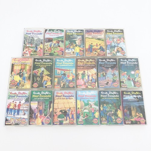 Fünf Freunde Enid Blyton MC Hörspiel Kassetten Sammlung 62 Stück mit Folge 1-21 - Bild 7 von 9