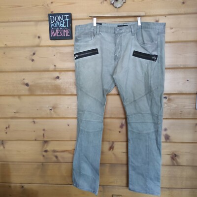 Cult Of Individuality Buckle Greaser Moto Slim Straight Leg Jean