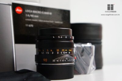 Leica MACRO-ELMAR-M 90mm f/4 MF Lens (Black) for sale online | eBay
