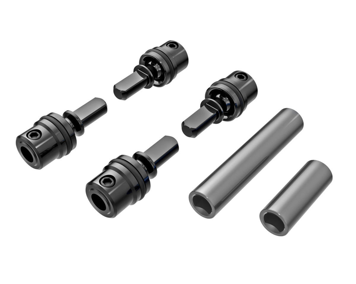 Traxxas TRX-4M Metal Driveshafts (Dark Titanium) (2) Traxxas TRX-4M Metal Driveshafts (Dark Titanium) (2)