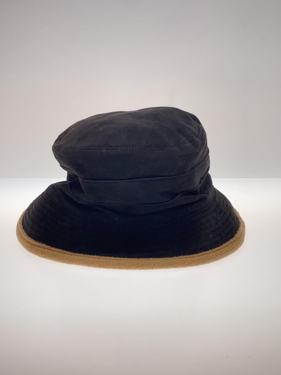 HERMES HAT BUCKET SIZE: 56 WOOL Black PLAIN BLK MOTSCH HERMES HAT BUCKET SIZE: 56 WOOL Black PLAIN BLK MOTSCH