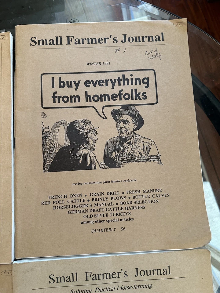 6 Different Summer Fall Winter Small Farmer’s Journal Livestock Crop Horse Farm - Image 3 of 4