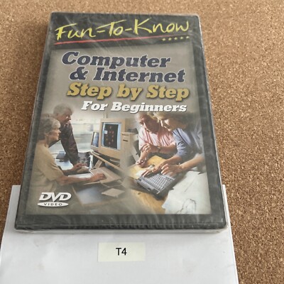 Fun To Know: Computer & Internet Step by Step For Beginners DVD NEW