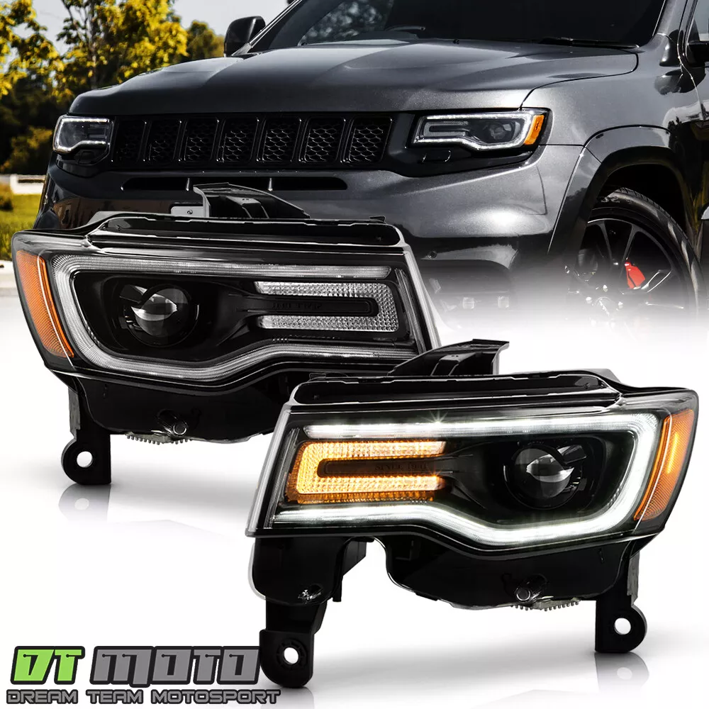 Crux Motorsports Headlight Side Tint for 2017 – 2022 WK2 Jeep Grand  Cherokee w/ LED Lamps