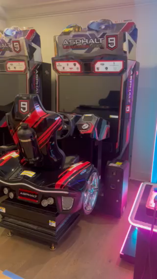ASPHALT LEGENDS 9 DX MOTION ARCADE MACHINE SIMULATOR by IGS