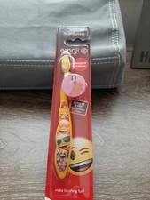 Brush Buddies Emoji Kids Oral Care Travel Kit with Reflector Image Change Cap