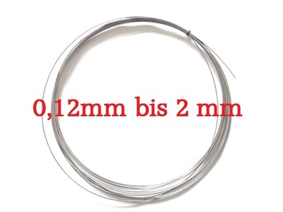 Ø 0,5mm x 245mm 9668 Federstahl