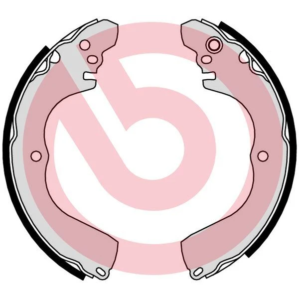 Juego de zapatas de freno BREMBO S 54 525 para MITSUBISHI Foto 3 de 3