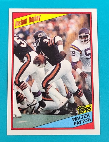 1984 Topps IR #229 Walter Payton Chicago Bears Football Card Y4 | eBay