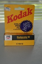 Vintage Kodak Kodacolor II Color Film Cartridge C110-12 Exp 12/1984 - Unopened