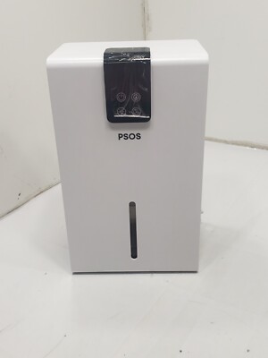 PSOS Dehumidifier 98oz Tank Capacity Auto Shut Off Quiet 890sq ft Coverage