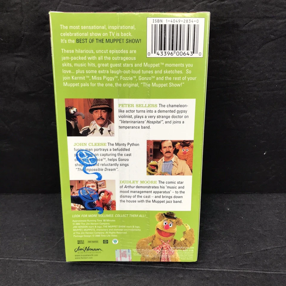 Best of The Muppet Show (VHS, 2000) 25th Anniversary Edition 3 Full Shows New - Image 2 of 3