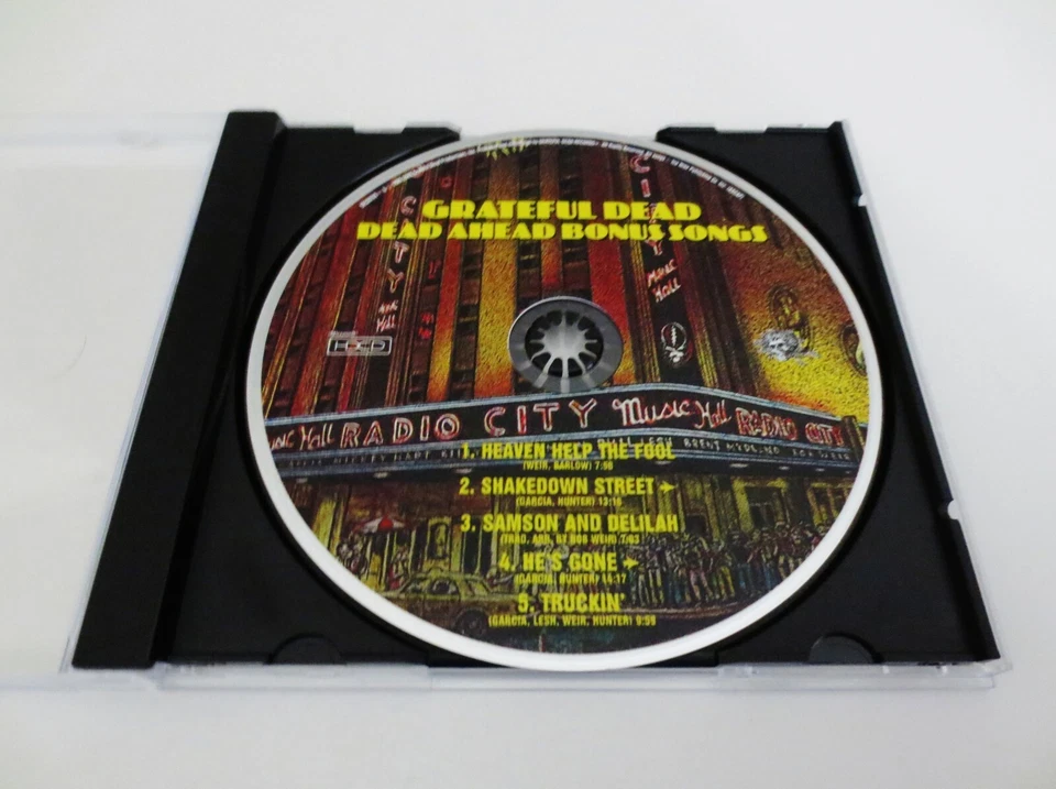 Grateful Dead Dead Ahead Bonus Songs Bonus Disc CD 1980 Radio City Music Hall NY - Image 2 of 4