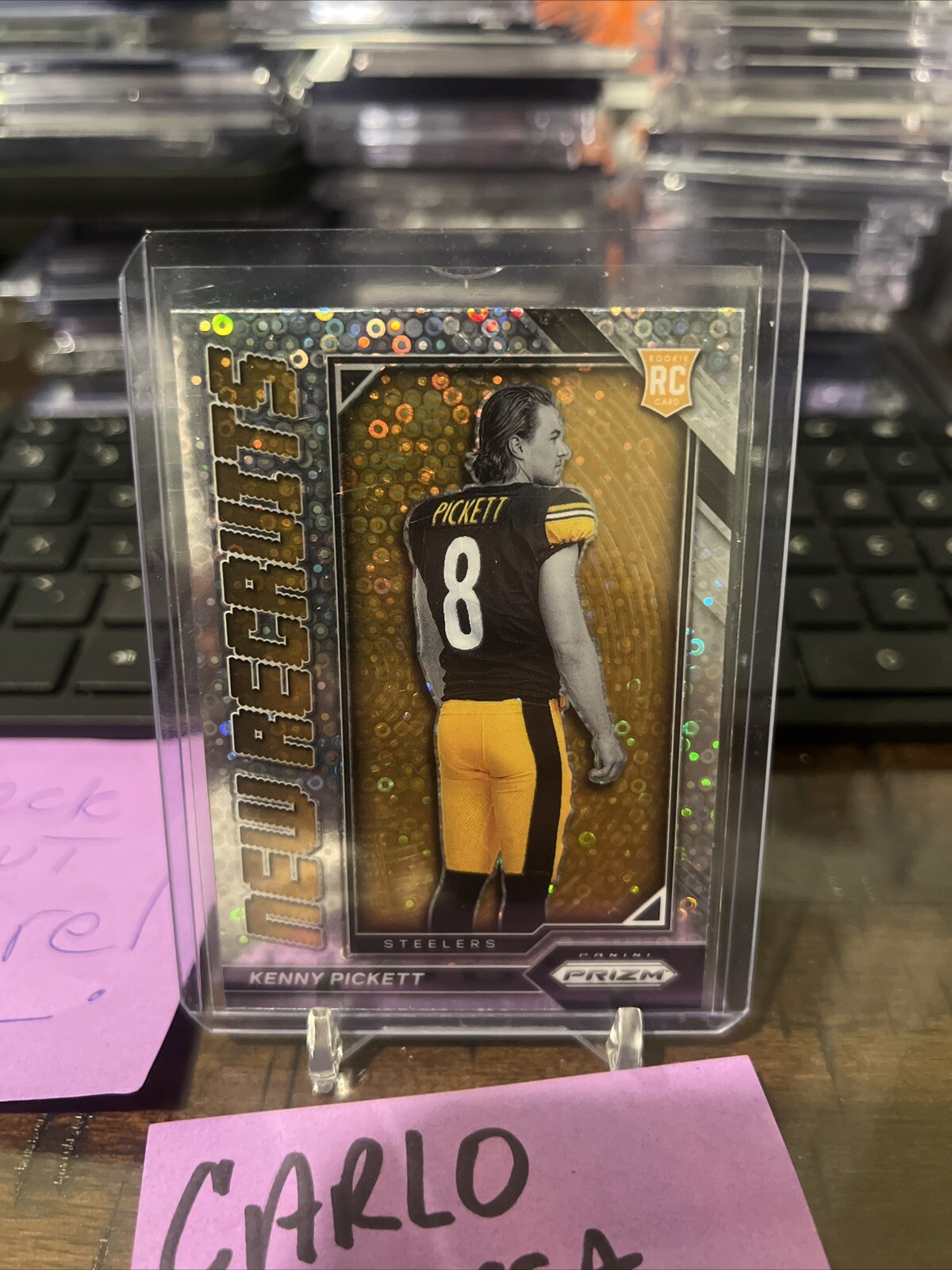 2022 Panini Prizm New Recruits No Huddle Prizm NR1 Kenny Pickett