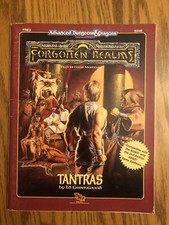 FRE2 TANTRAS WITH MAP 1989 Dungeons  Dragons 2nd Edition Module Near Mint-