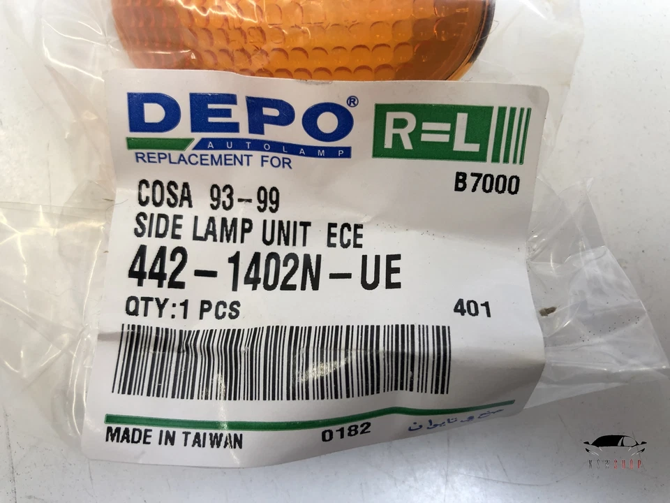 Frecce bianche Depo indicatori di direzione Opel Astra F CC Cabriolet Combo Furgone Corsa B NUOVO - Immagine 3 di 3