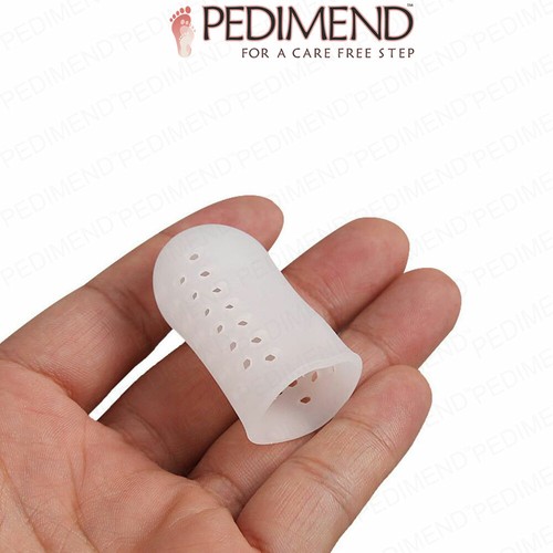 4 PCS Gel Big Toe Protector Cover Caps Prevent Ingrown Toenail, Blisters Pain UK - 第 2/7 張圖片