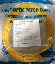 Wirewerks FOPC, OS2 B/I 2F Zip Ofnr, SC/UPC-SC/UPC, 20m; Part #TPC-EESCBSCB-020