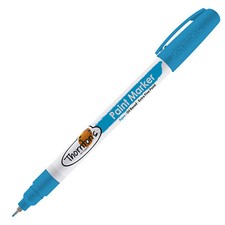 3 Thornton's Oil-Based Paint Marker For Car Tire Tread Rubbers Extra Fine Aqua