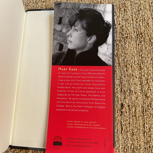 Cherry: A Memoir, By Mary Karr, Hardcover Dust Jacket - Foto 5 di 8