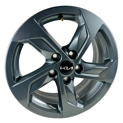Factory Kia K5 Wheel 16 inch Charcoal Gray 2021 2022 2023 OEM ...
