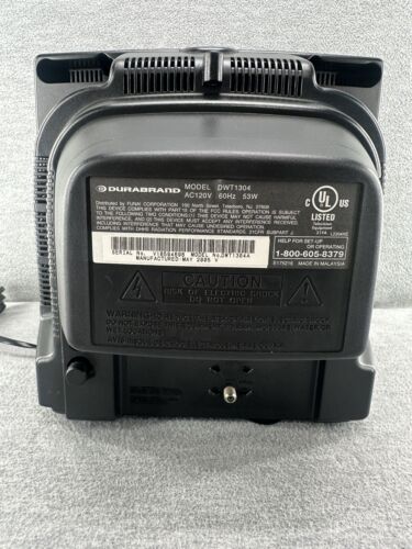 DURABRAND DWT1304 - Vintage 13" TV W/ Remote Gaming TV TESTED FOR POWER ONLY - Picture 16 of 24