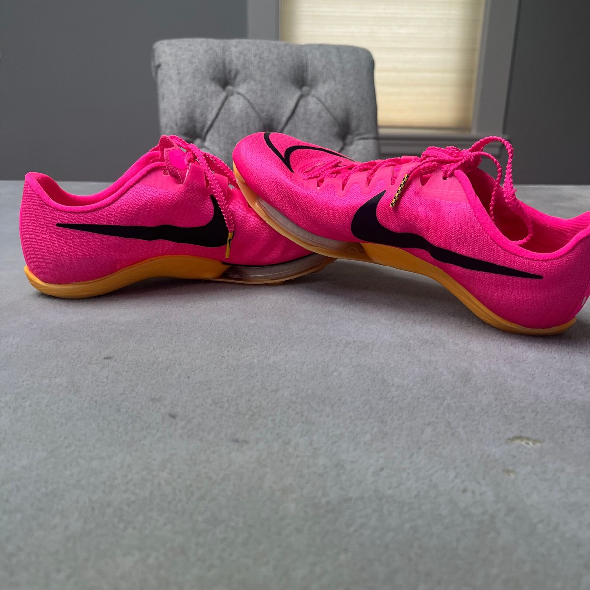 Nike Air Zoom Maxfly Hyper Pink Orange DH5359-600 Men's Size Nike Air Zoom Maxfly Hyper Pink Orange DH5359-600 Men's Size