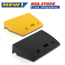 Par De Rampas De Plastico Para Vehiculo Con Capacidad De Peso Bruto De 6600 Lbs.