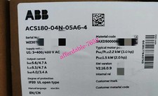 New ABB ACS180-04N-05A6-4 Inverter Fast FedEx or DHL