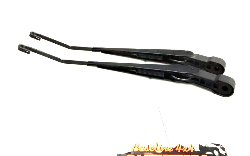 Jeep JK Wrangler OEM Factory Front Windshield Wiper Arms Black Pair 2007-2017